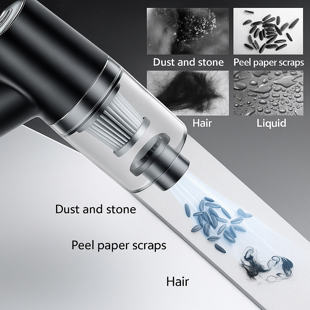 ZeroDust™ Portable Vacuum Cleaner